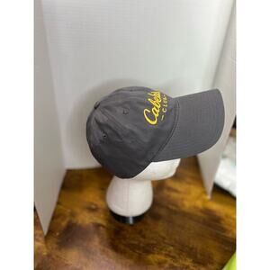 Cabela’s one size adult unisex embroidered gray baseball cap hat 0994
